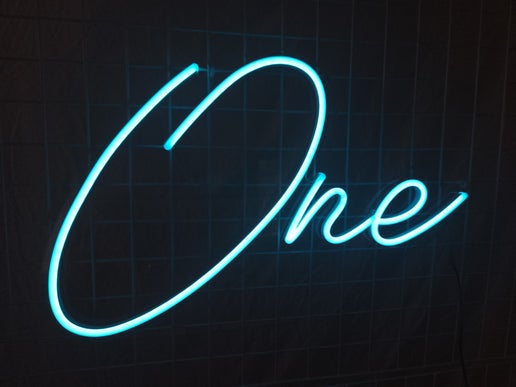 One
